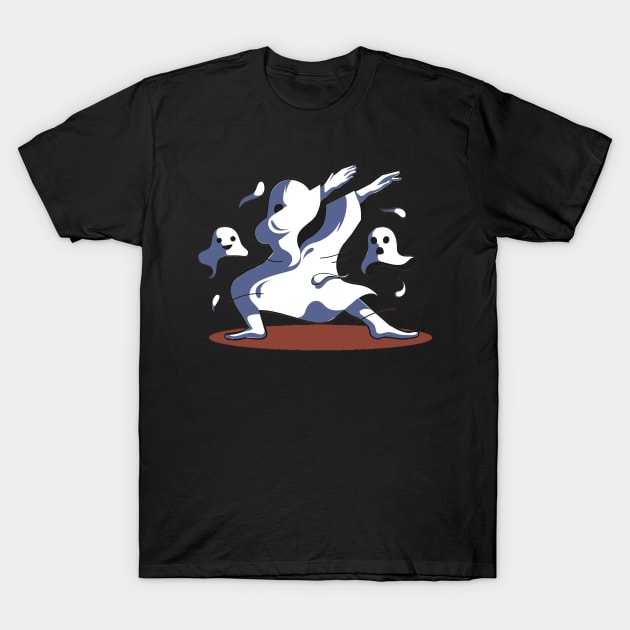 Dabbing ghosts T-Shirt by SkyisBright